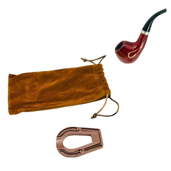 LMGY Tobacco Wood Pipe - Pipe With Accessories ( New Other ) - Picture 2 of 4